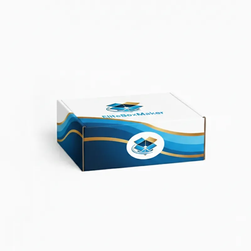 Brown corrugated Regular Slotted Container (RSC) shipping box, a common packaging style.