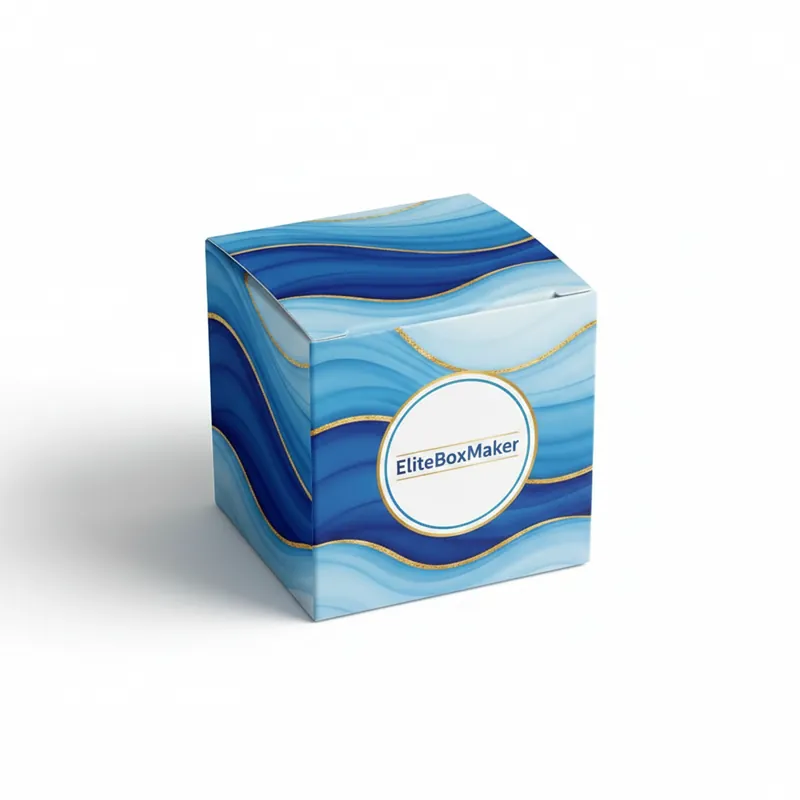 Cylindrical bath bomb box with removable top.